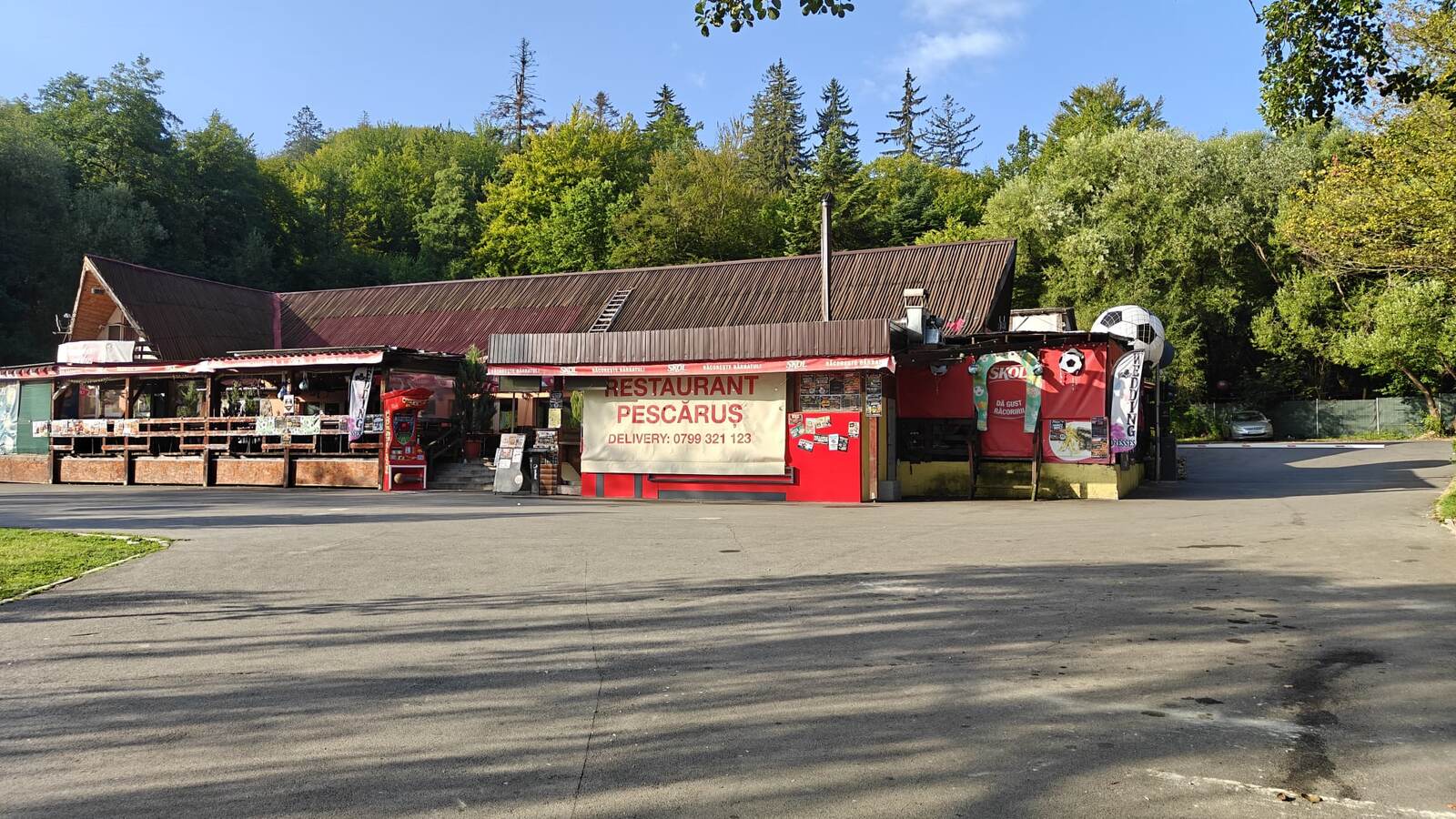 Restaurant Pescăruș — Terasa